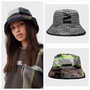 ADIDAS X IVY PARK REVERSIBLE BUCKET HAT - Adidas Hat Size MEDIUM/LARGE